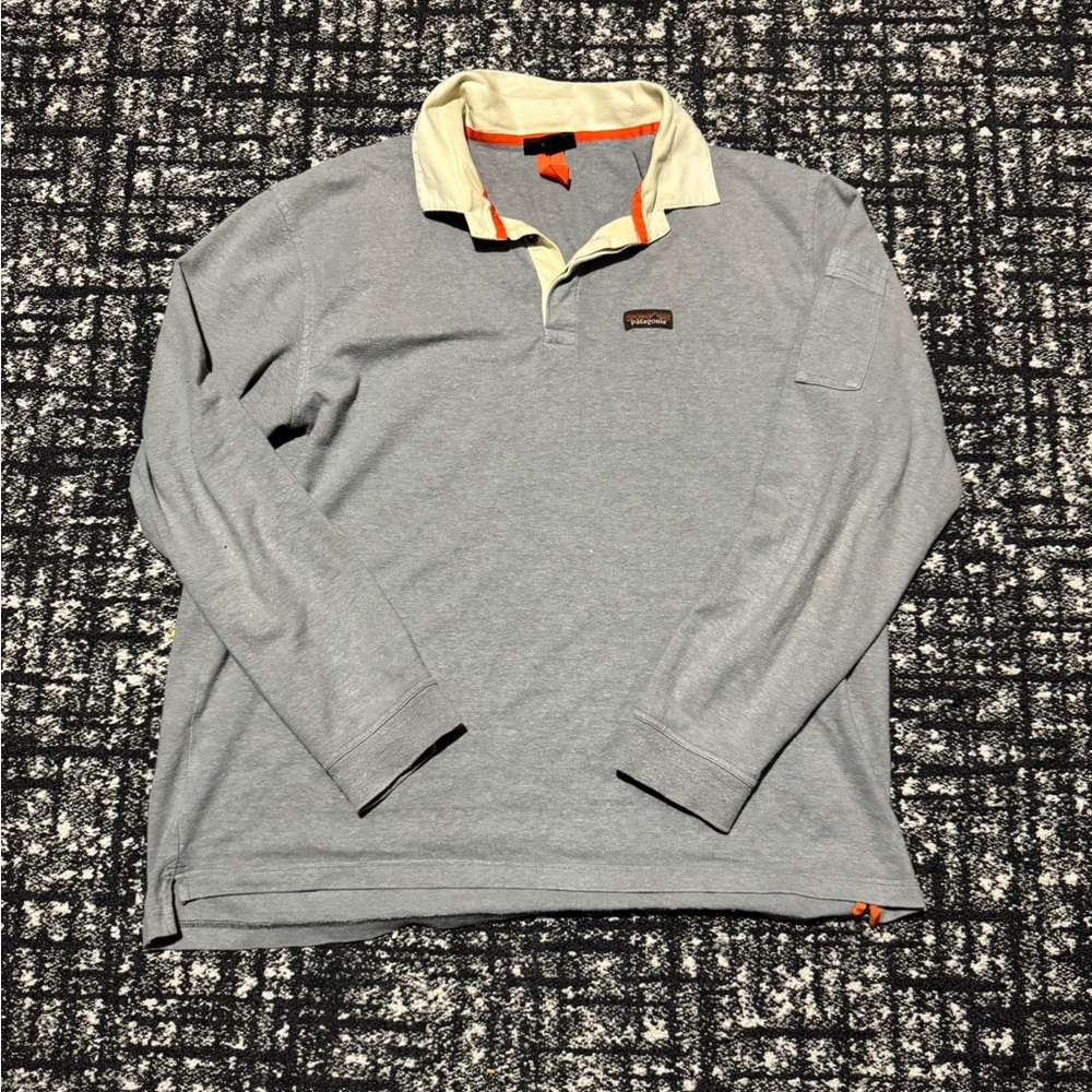 Patagonia Rugby Workwear Long Sleeve Shirt L